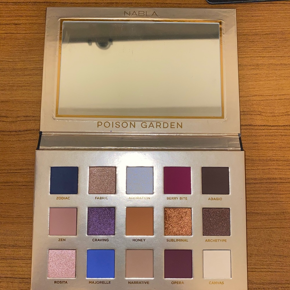 Nabla Poison Garden Eyeshadow Palette - New